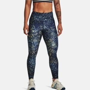 Under Armour‎ Project Rock HeatGear No Slip Waistband Compression Leggings